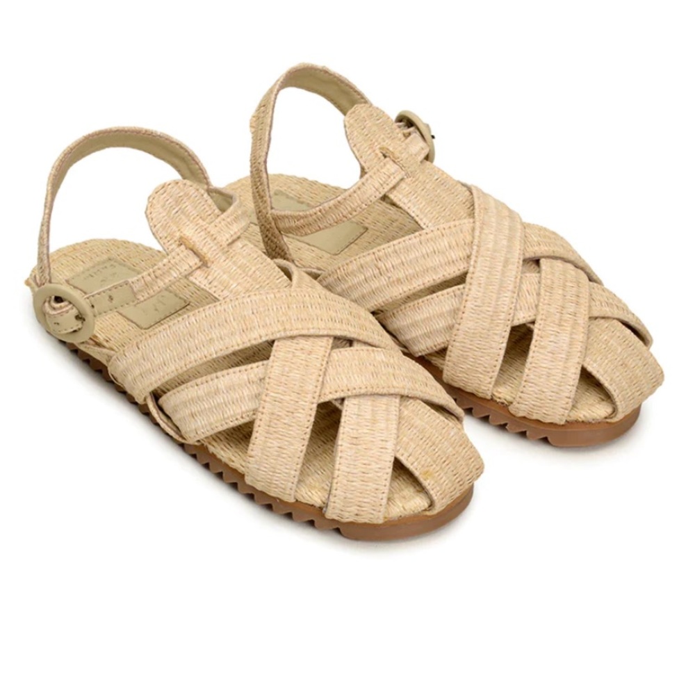 Farm Rio Raffia ZigZag sandal